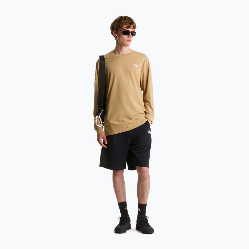 Pánske trekingové tričko longsleeve  The North Face Evolution Simple Dome Regular khaki stone 2