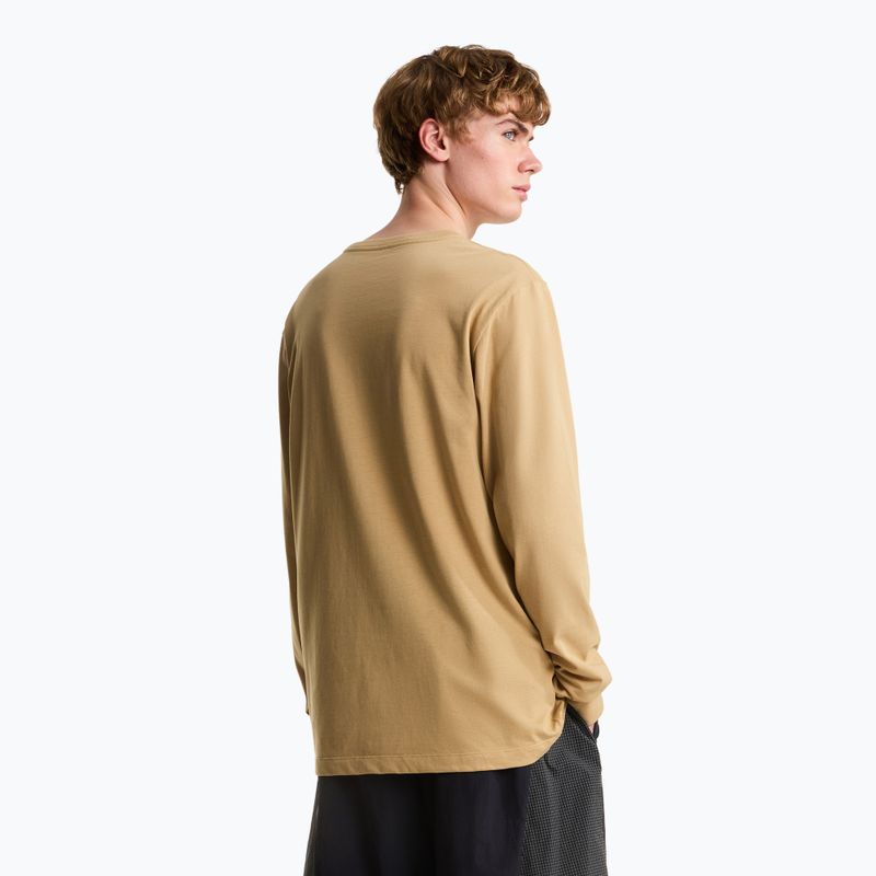 Pánske trekingové tričko longsleeve  The North Face Evolution Simple Dome Regular khaki stone 3