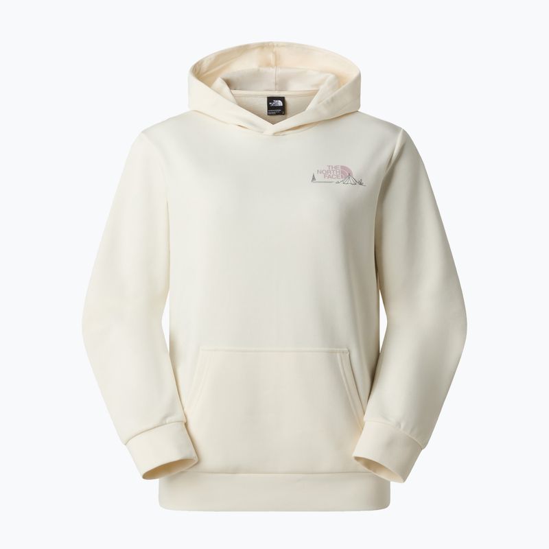 Dámska mikina The North Face Monte Regular Hoodie Graphic white dune