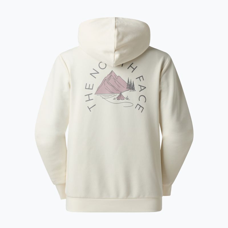 Dámska mikina The North Face Monte Regular Hoodie Graphic white dune 2