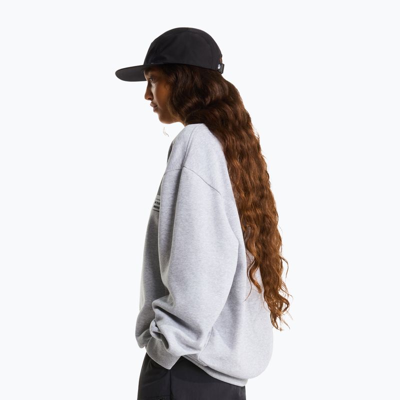 Mikina The North Face Celebration Relaxed Crew Graphic tnf light grey heather 12