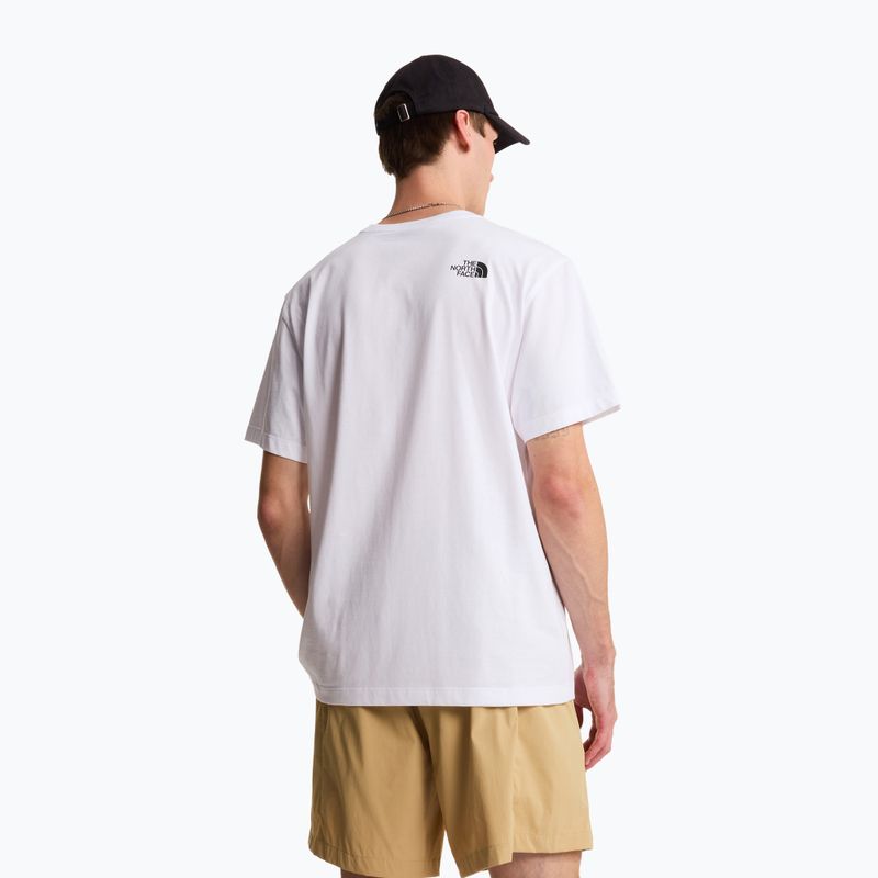 Pánske tričko The North Face Mountain Logo Relaxed tnf white 3