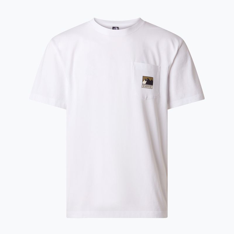 Pánske tričko The North Face Mountain Logo Relaxed tnf white 4