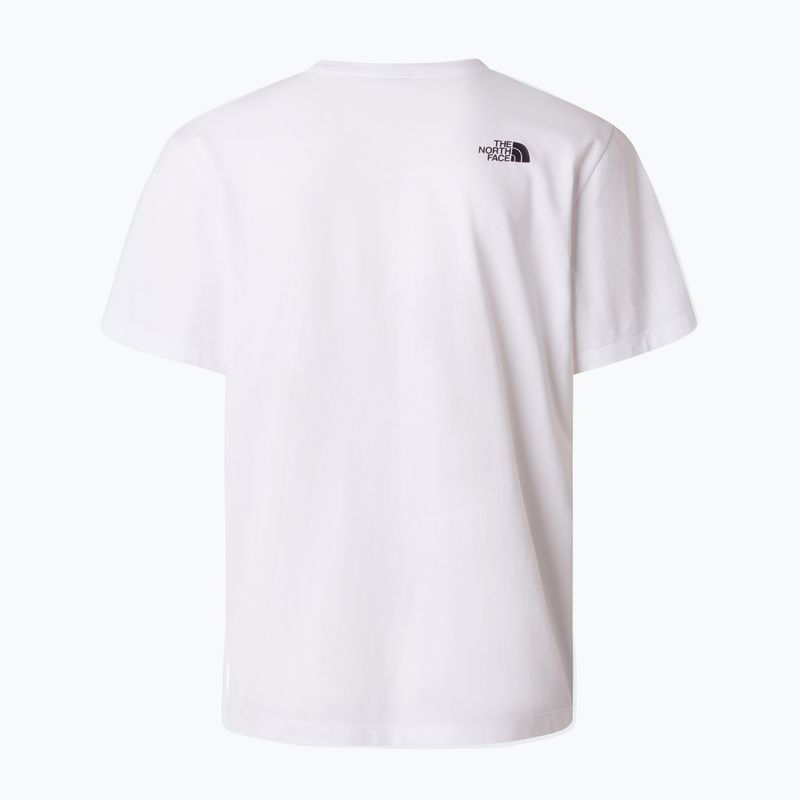 Pánske tričko The North Face Mountain Logo Relaxed tnf white 5