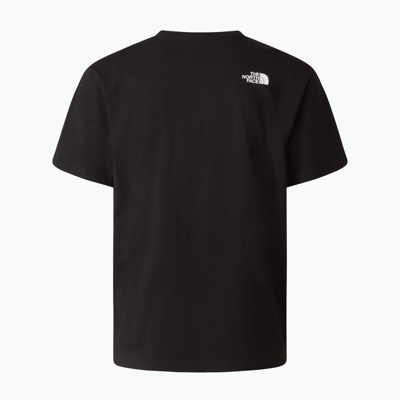 Pánske tričko The North Face Mountain Logo Relaxed tnf black 6