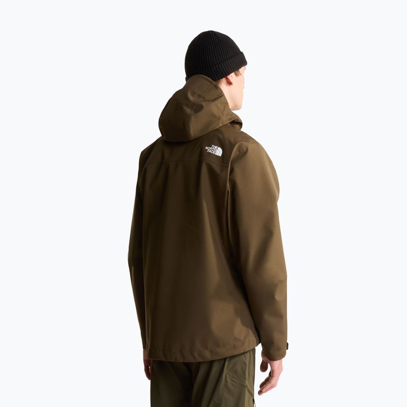 Detská nepremokavá bunda The North Face Whiton 3L taupe green 3