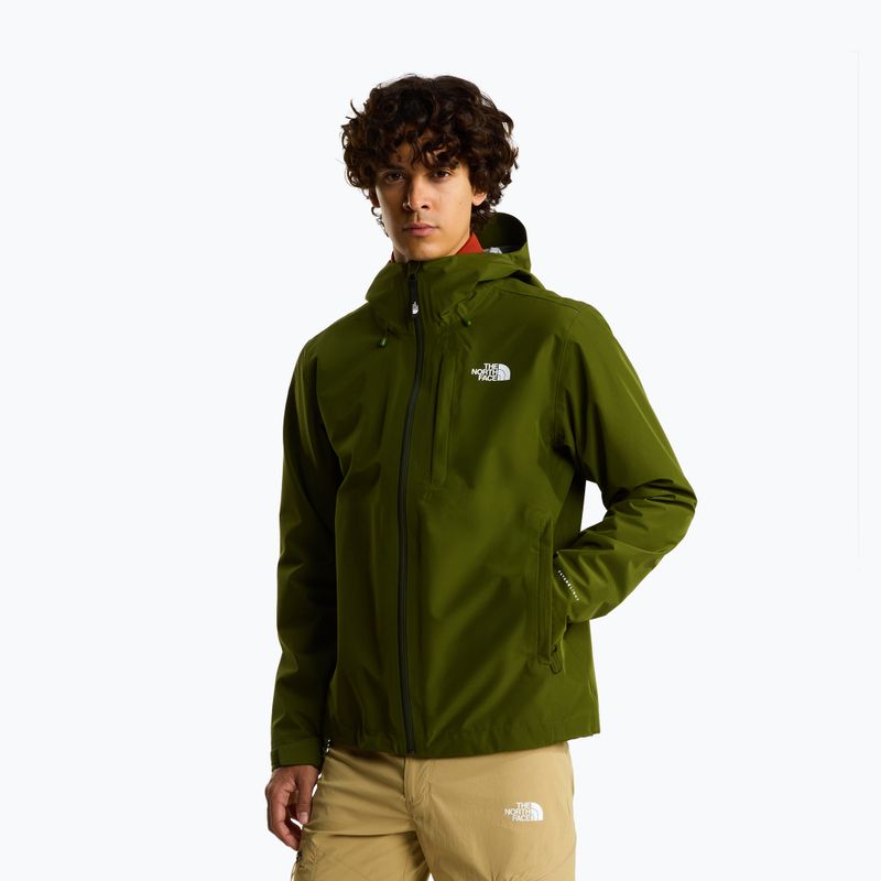 Pánska nepremokavá bunda The North Face Dryzzle FutureLight 2 woodland green