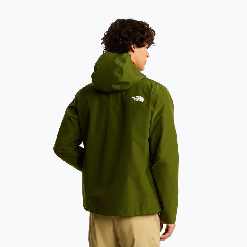 Pánska nepremokavá bunda The North Face Dryzzle FutureLight 2 woodland green 3