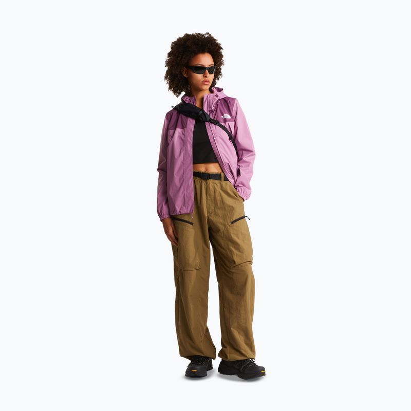 Dámska nepremokavá bunda The North Face Antora Rain hushed lavender/chroma purple 2