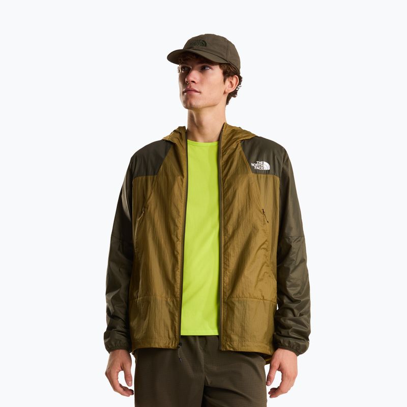 Pánska vetrovka The North Face Ridgelite FF Wind cedar/new taupe green 4