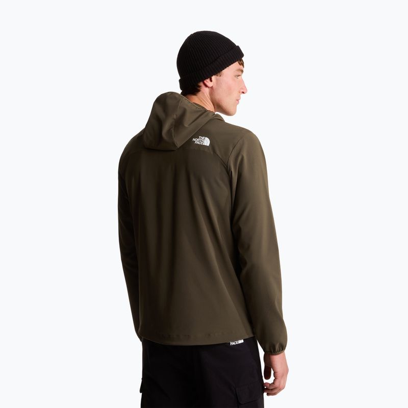Pánska softshellová bunda The North Face Nimble Hoodie 2 new taupe green 3