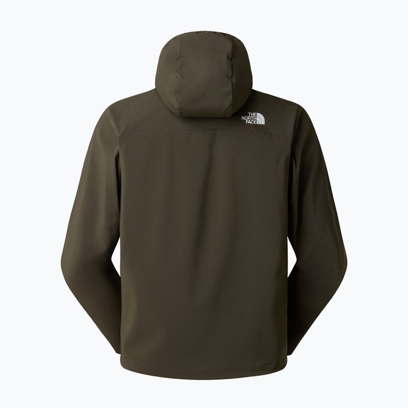 Pánska softshellová bunda The North Face Nimble Hoodie 2 new taupe green 7