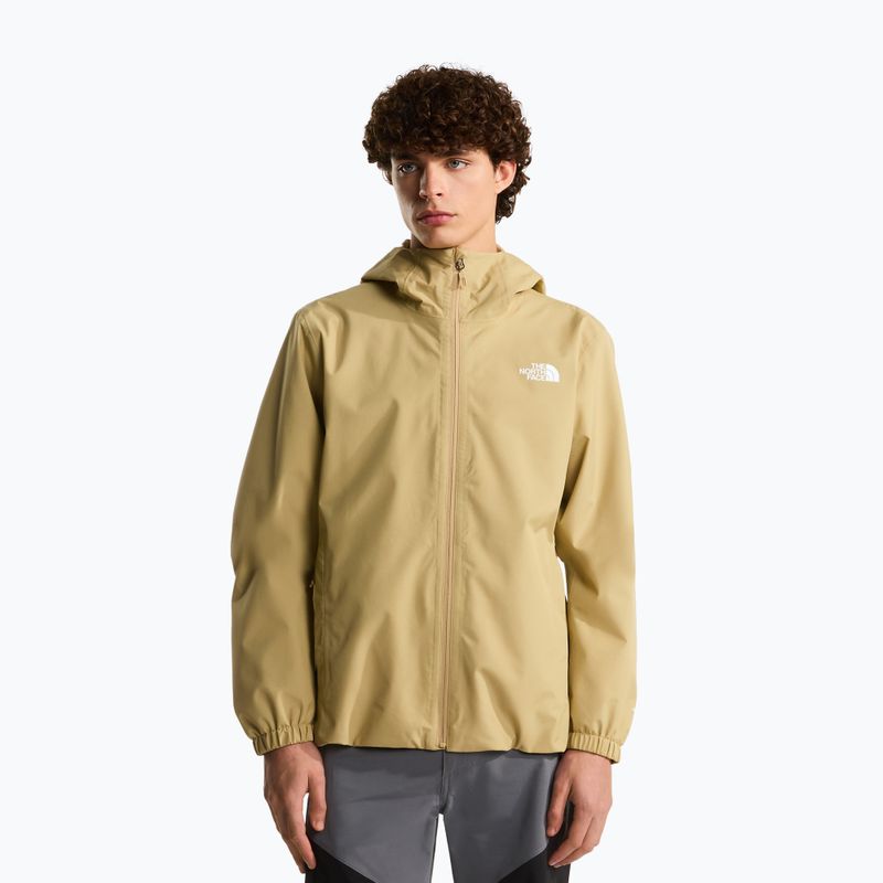 Pánska softshellová bunda The North Face Quest Mono khaki stone