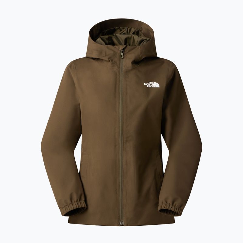 Dámska softshellová bunda The North Face Quest Mono taupe green 6