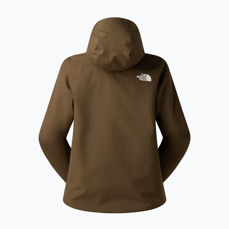 Dámska softshellová bunda The North Face Quest Mono taupe green 7
