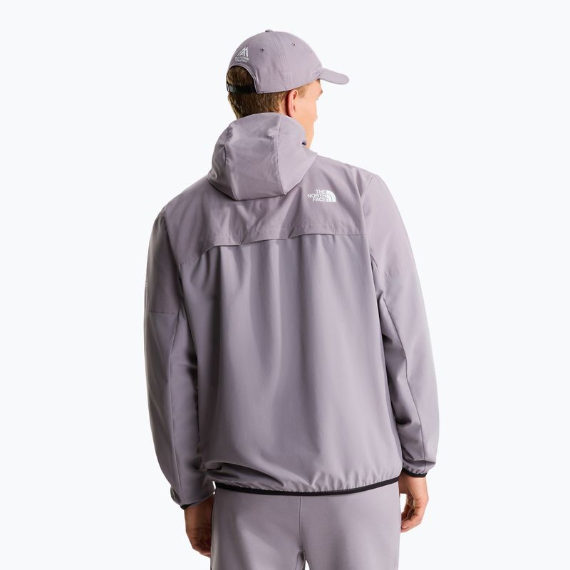 Pánska softshellová bunda The North Face Moutain Athletics Ushba Hooded trancscedent grey 3