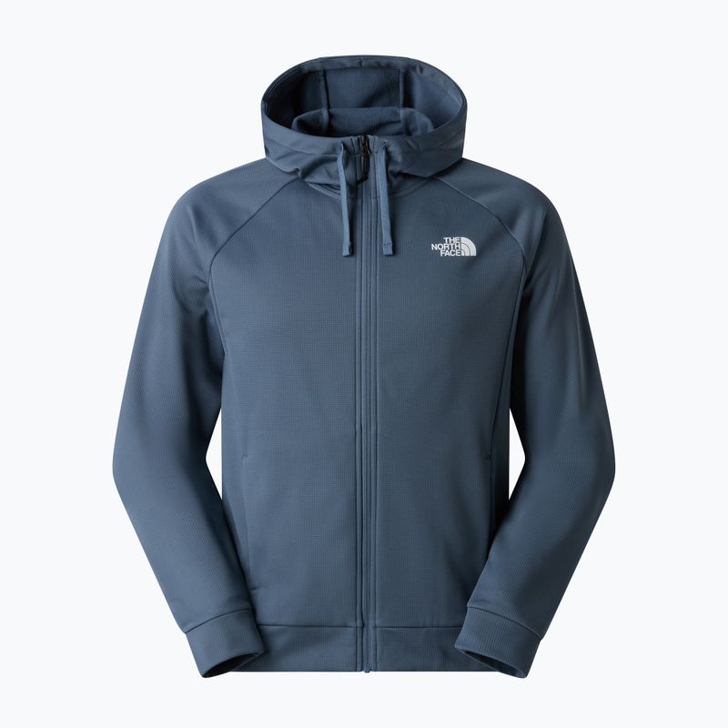 Pánska mikina The North Face Reaxion 2.0 Hooded Full Zip granite grey dark heather 5