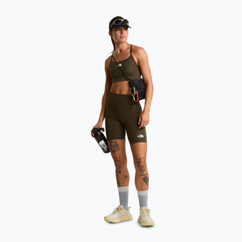 Dámske trekingové šortky The North Face Flex 8IN Tight new taupe green 2