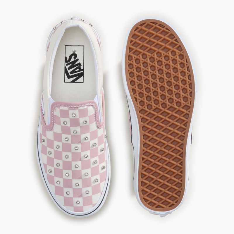 Topánky Vans Ua Classic Slip-On rhinestone misty mauve 11