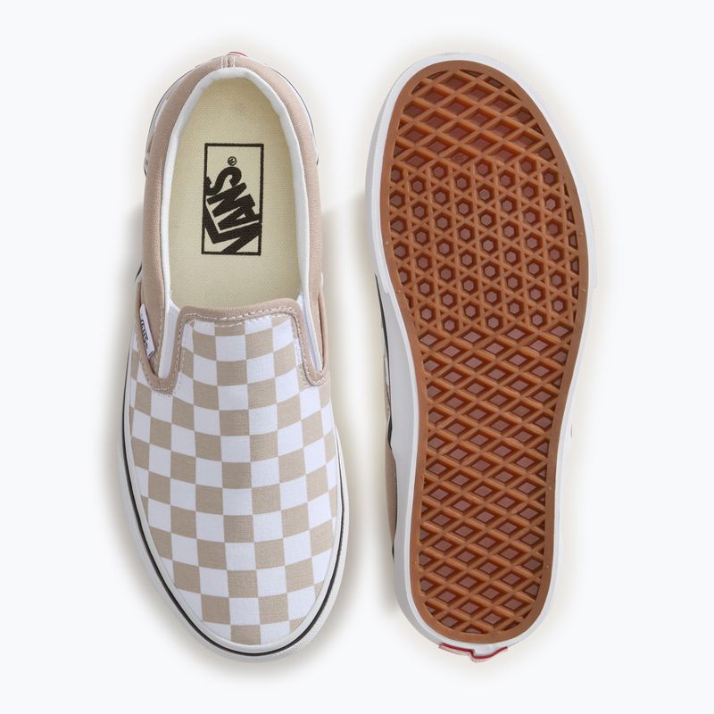Topánky Vans Ua Classic Slip-On color theory checkerboard mushroom 4