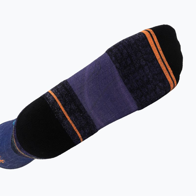 Ponožky Smartwool Hike Mountain Lake Print Crew deep navy 5