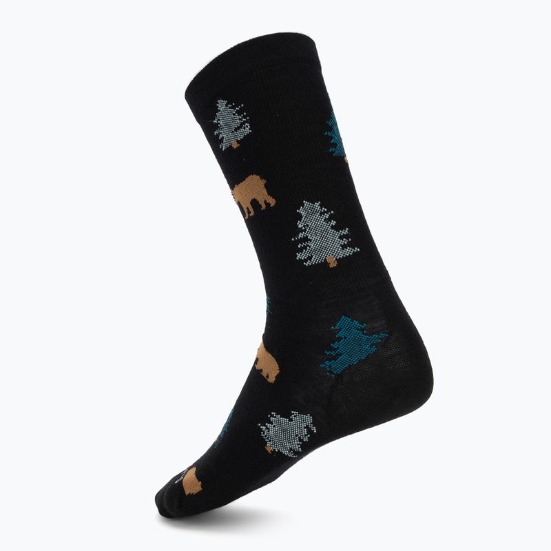 Ponožky Smartwool Everyday Through The Trees Crew black 2