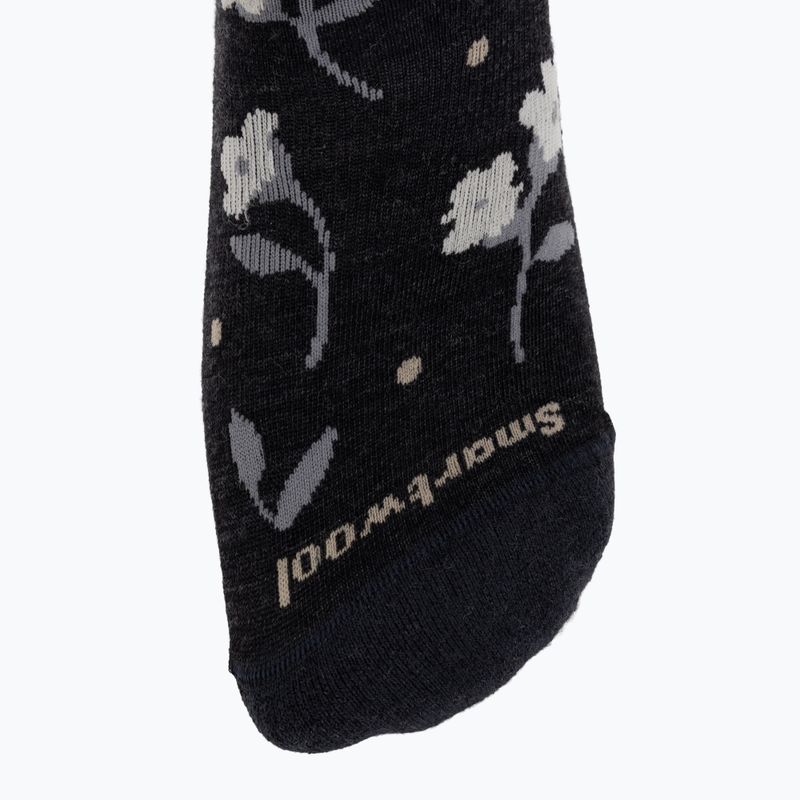 Dámske ponožky Smartwool Everyday Garden Gala Crew charcoal 3