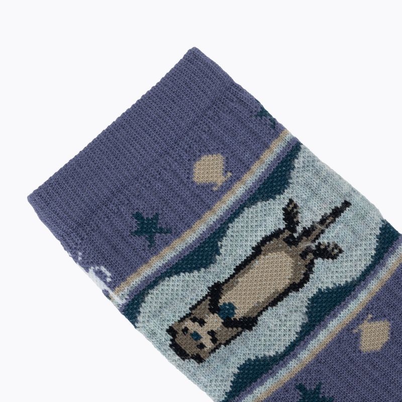 Dámske ponožky Smartwool Hike Otter Float Crew nightfall blue 3