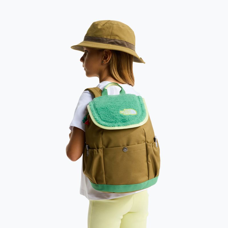 Detský mestský batoh The North Face Mini Explorer 10 l cedar/dimmed algae/lemon mist 7