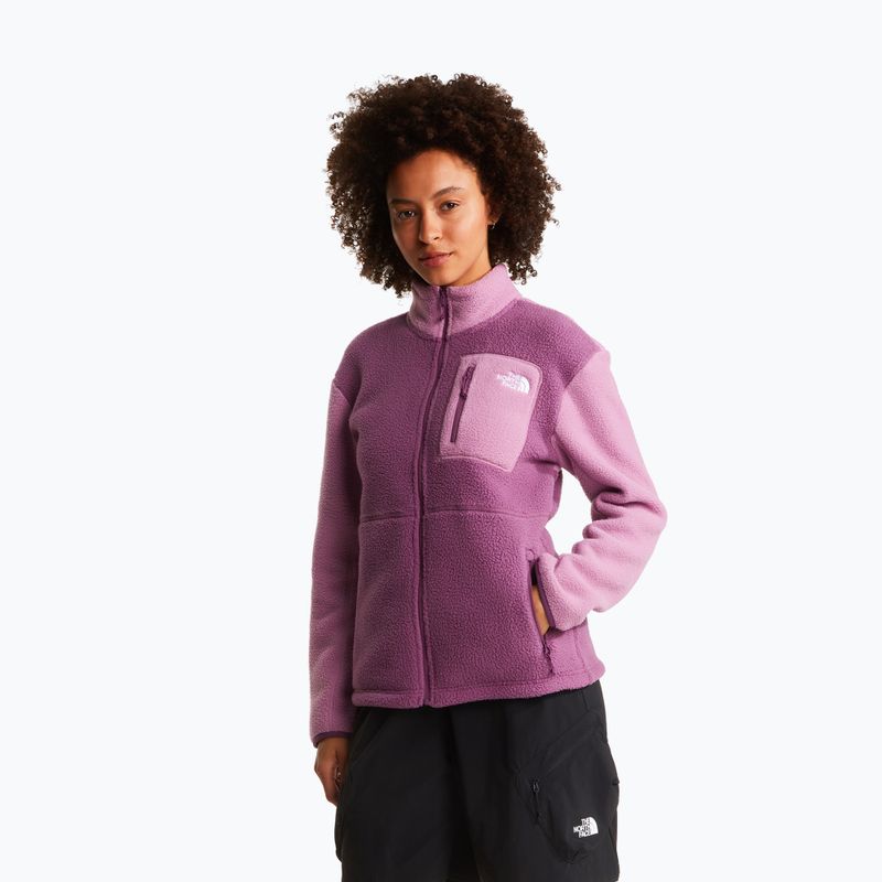 Dámska fleecová mikina The North Face Yumiori Full Zip chroma purple/hushed lavender