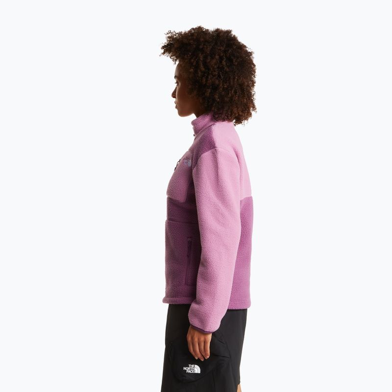 Dámska fleecová mikina The North Face Yumiori Full Zip chroma purple/hushed lavender 4