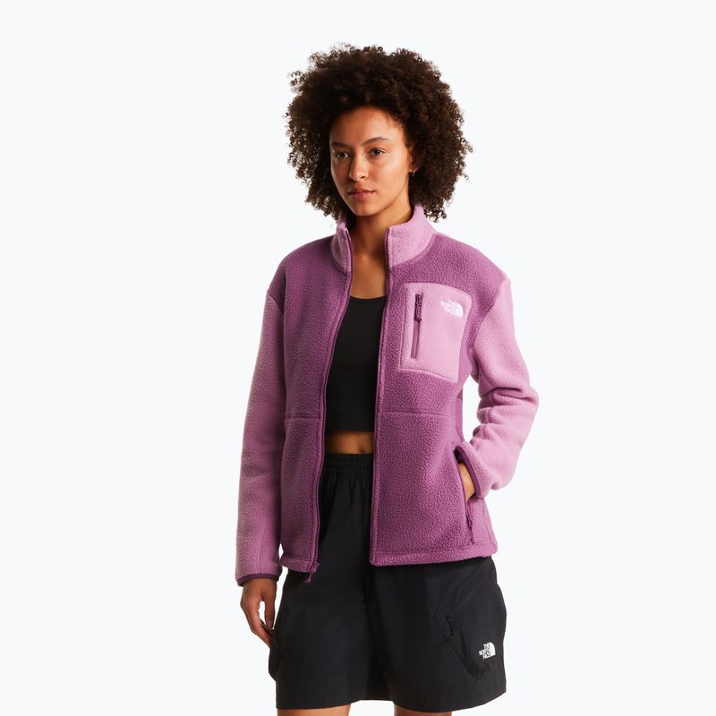 Dámska fleecová mikina The North Face Yumiori Full Zip chroma purple/hushed lavender 5