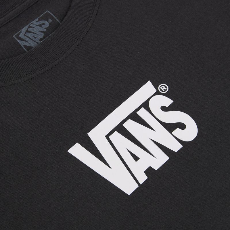 Pánske tričko Vans Stretch Logo Tee black/white 3