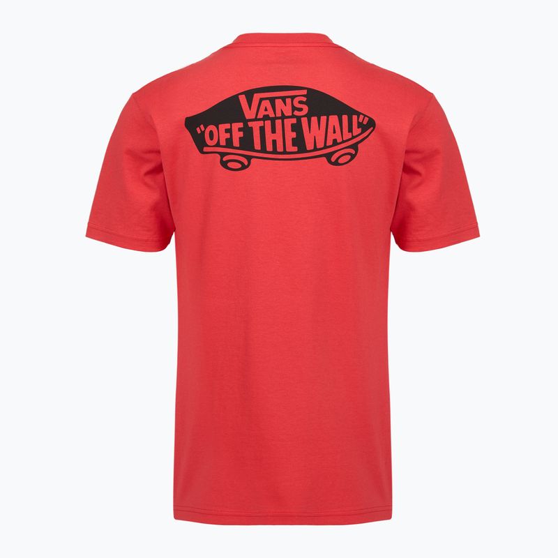 Pánske tričko Vans Double Standard Tee crimson haze 2