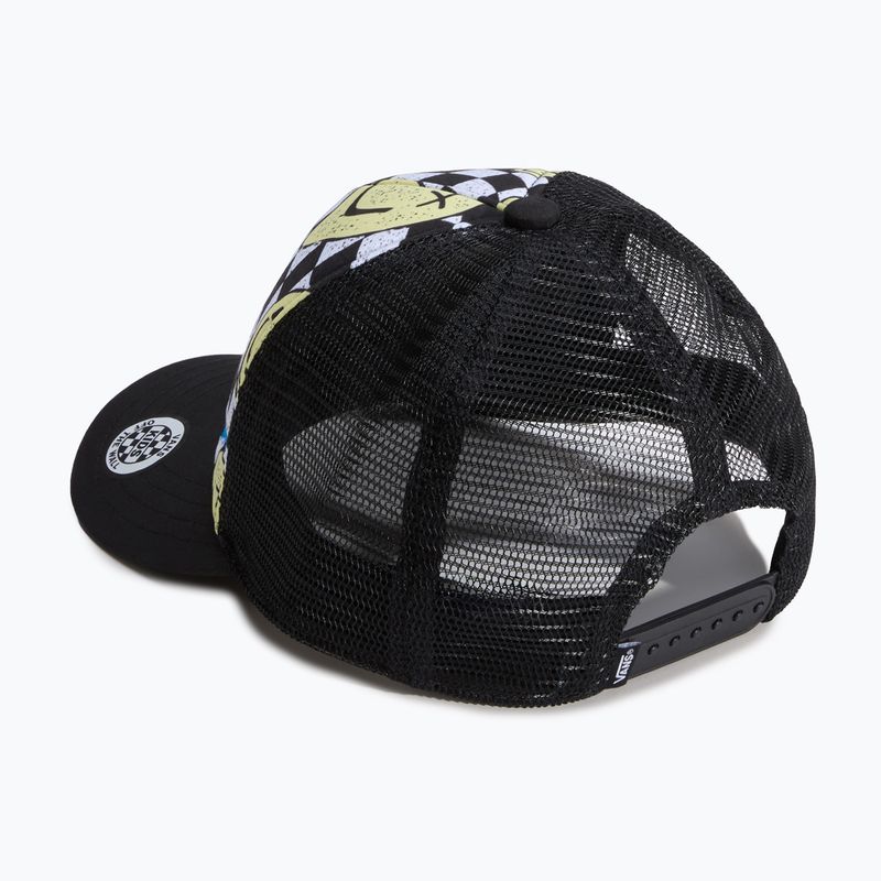 Detská šiltovka Vans Twisted Vans Trucker black 2
