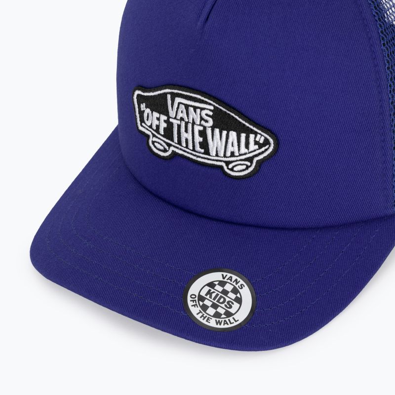 Detská šiltovka Vans Classic Patch Curved Bill Trucker royal cobalt 3