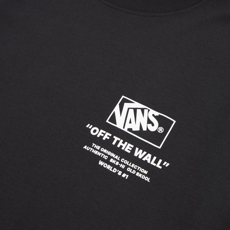 Pánske tričko Vans Stacked Hi Tee black/white 3