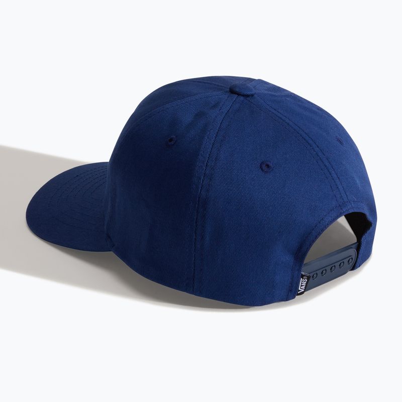 Detská šiltovka Vans Drop V Logo Snapback deep indigo 2