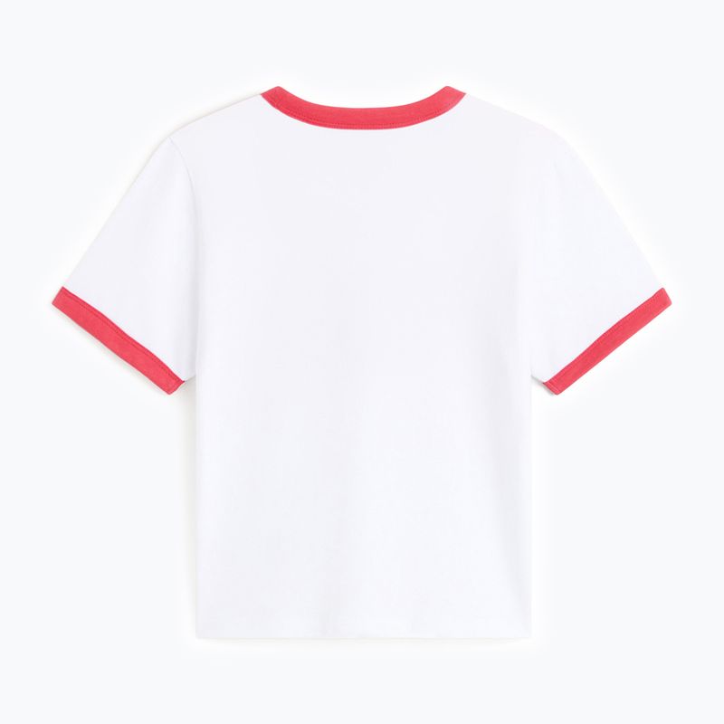 Dámske tričko Vans Center Chest Ringer Tee white 2