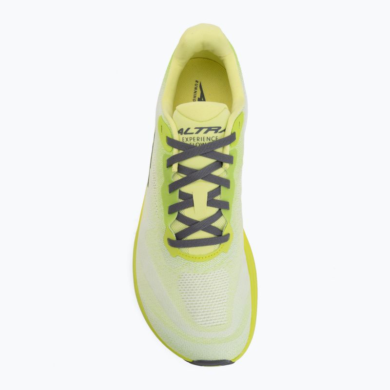Pánske bežecké topánky Altra Experience Flow 3 white/lime 5