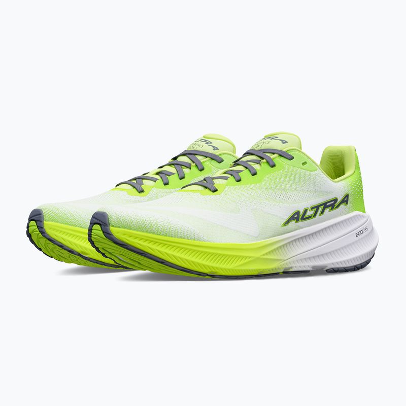 Pánske bežecké topánky Altra Experience Flow 3 white/lime 3