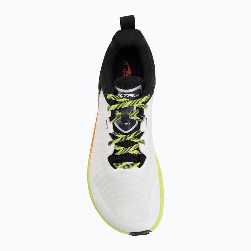 Pánske bežecké topánky Altra Timp 6 white/lime 5