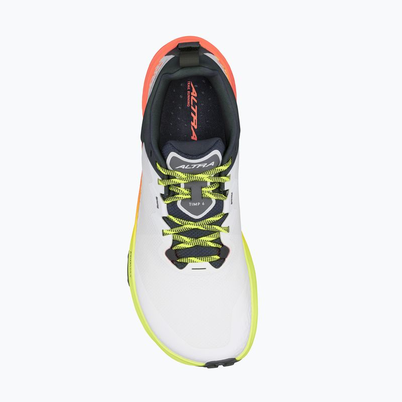 Pánske bežecké topánky Altra Timp 6 white/lime 5