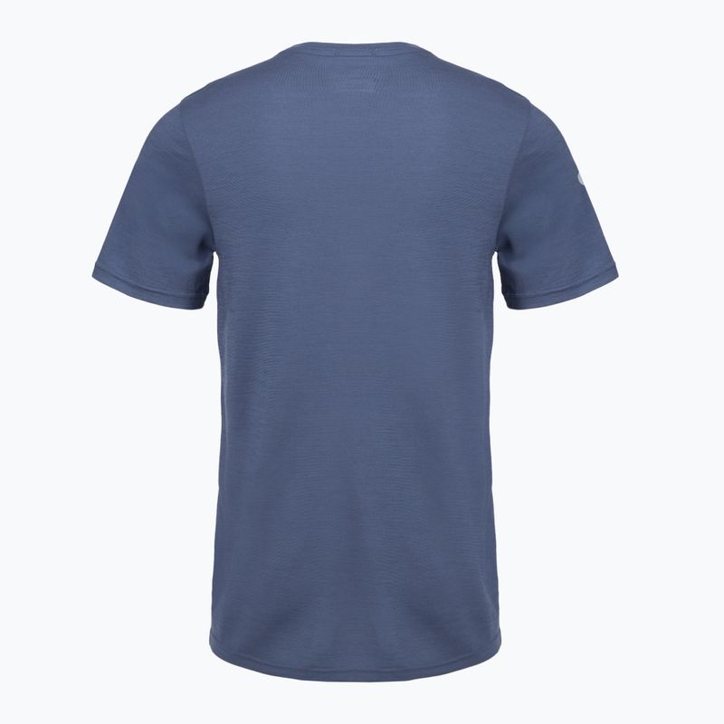 Pánske tričko Smartwool Lunar Bear Active SS Graphic Tee nightfall blue 2