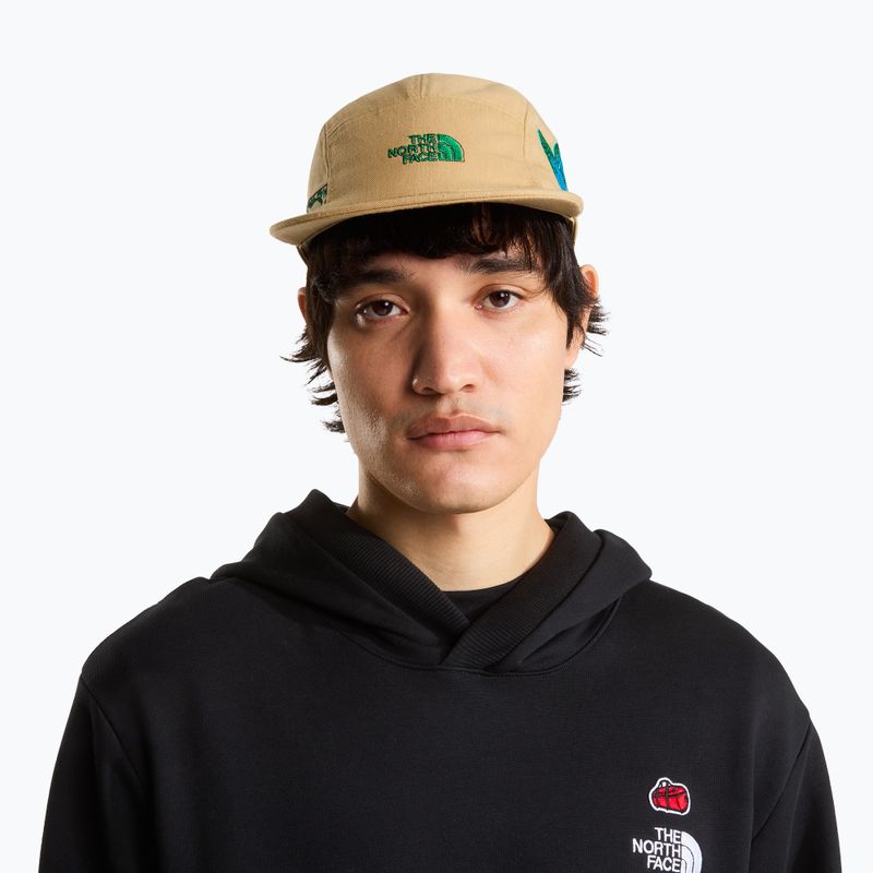 Pánska šiltovka The North Face Norm Camp khaki stone/graphics 3
