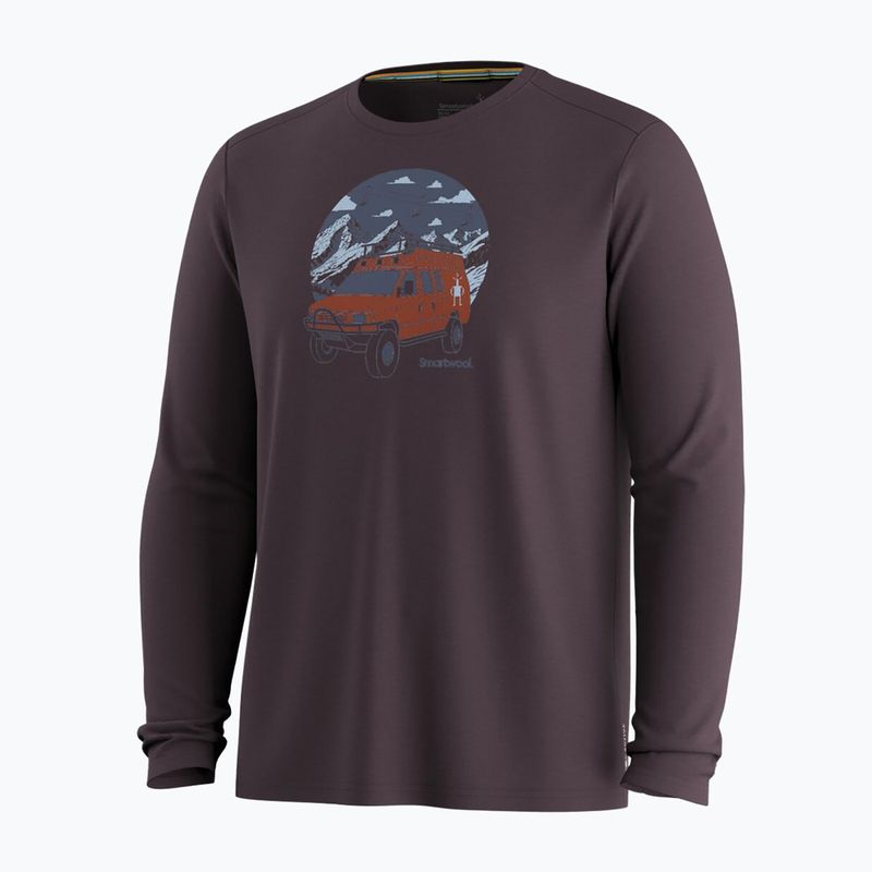 Pánske tričko longsleeve Smartwool First Chair Pursuit Active LS mink heather 3