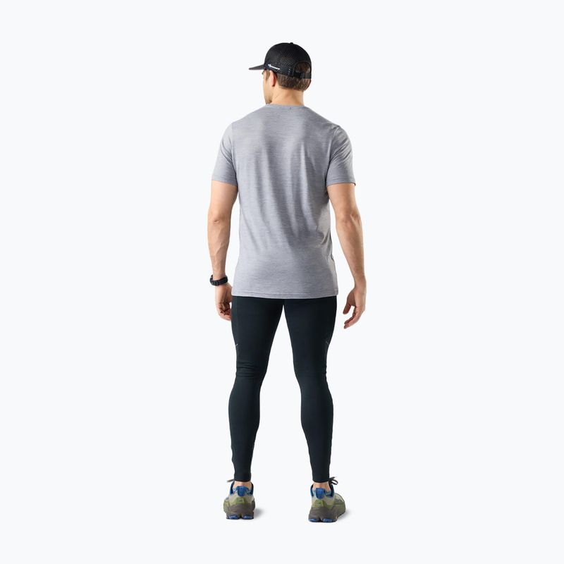 Pánske tričko Smartwool Moose Mode Active Graphic Tee SS light gray heather 2