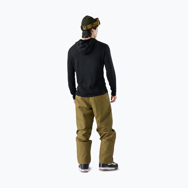 Pánska termo mikina Smartwool Classic Thermal Merino Base Layer black 2