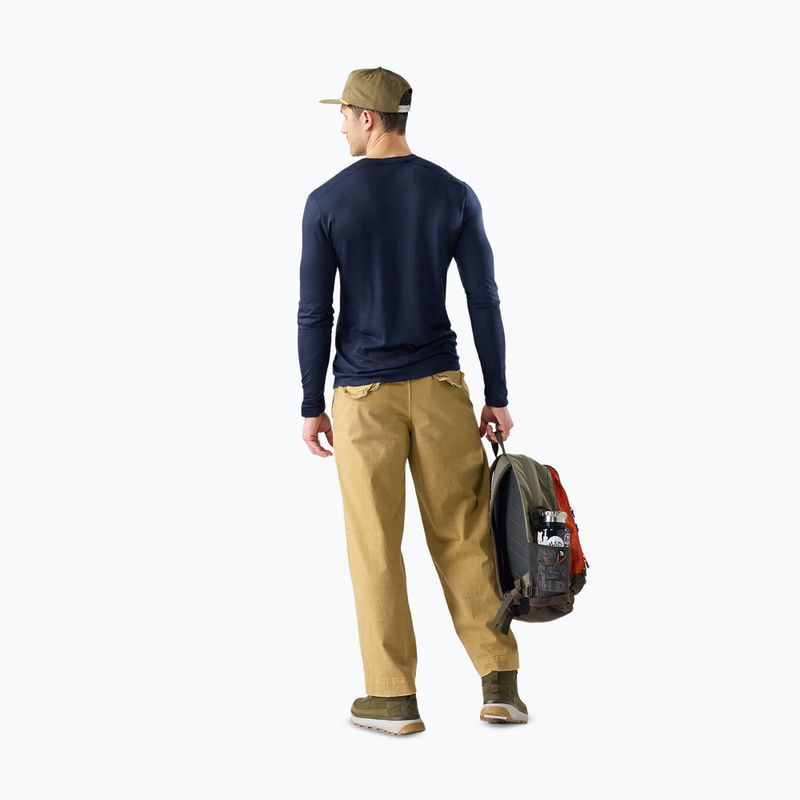Pánska termo mikina Smartwool Classic All-Season Merino Baselayer Boxed deep navy 2