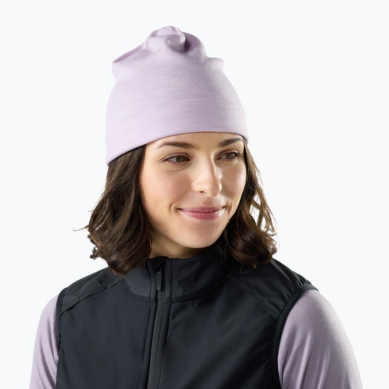 Zimná čiapka Smartwool Merino Reversible Cuffed lavender sky heather 3